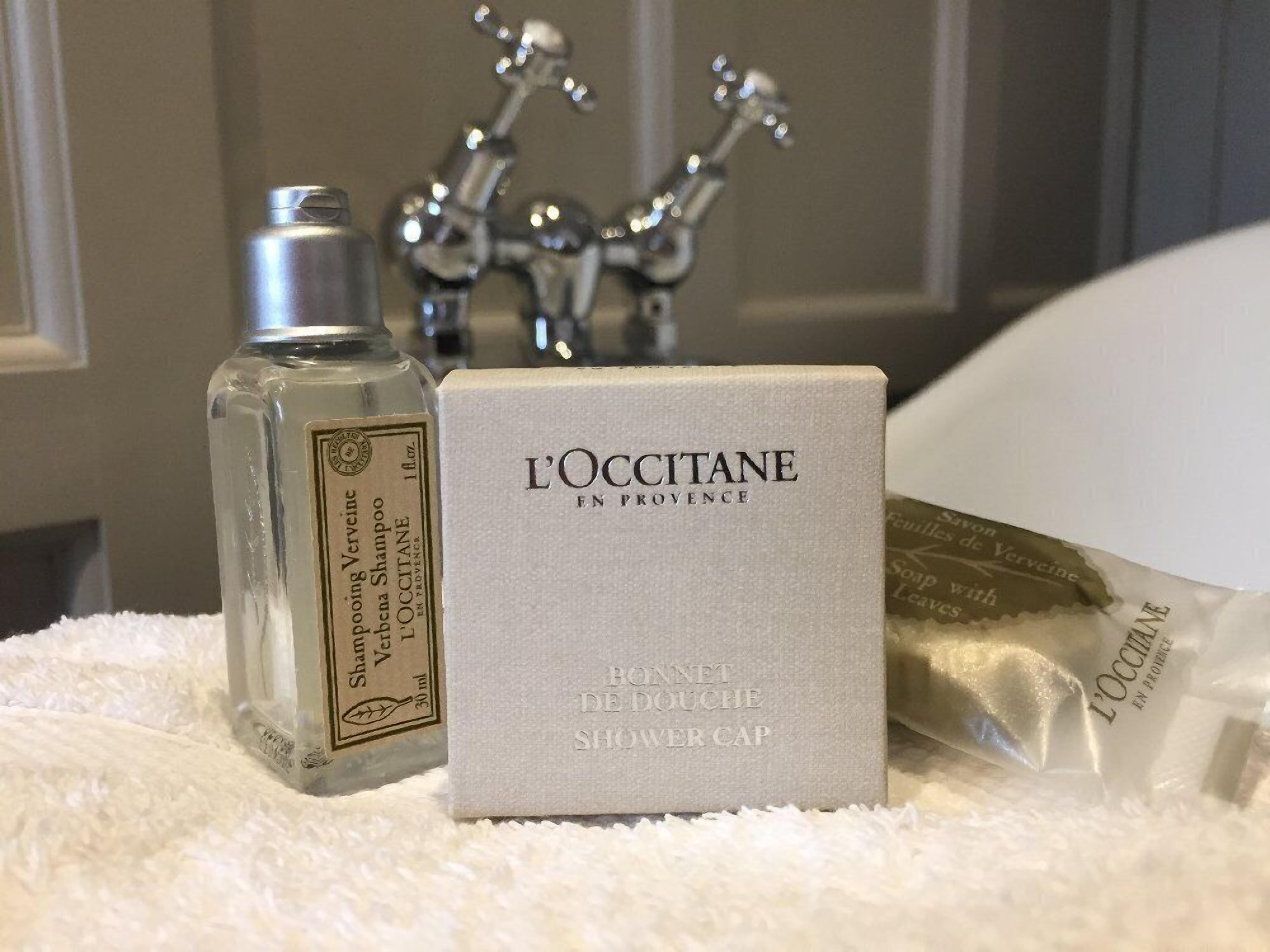 classic double room | bathroom amenities | designer toiletries, hair dryer, towels