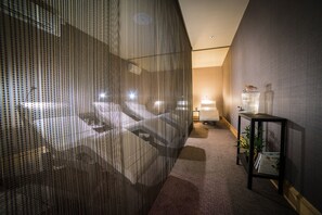 Body treatments, aromatherapy, hot stone massages, prenatal massages