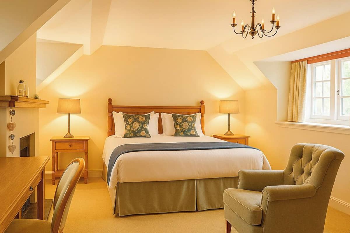 Dobbeltrom – classic | Allergitestet sengetøy, safe på rommet og individuelt dekorert