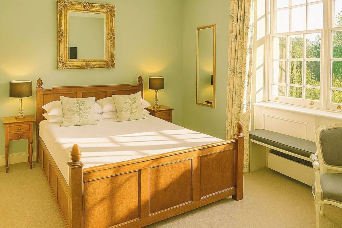 Kahden hengen classic-huone | 1 makuuhuone, allergiatestatut vuodevaatteet, tallelokero huoneessa