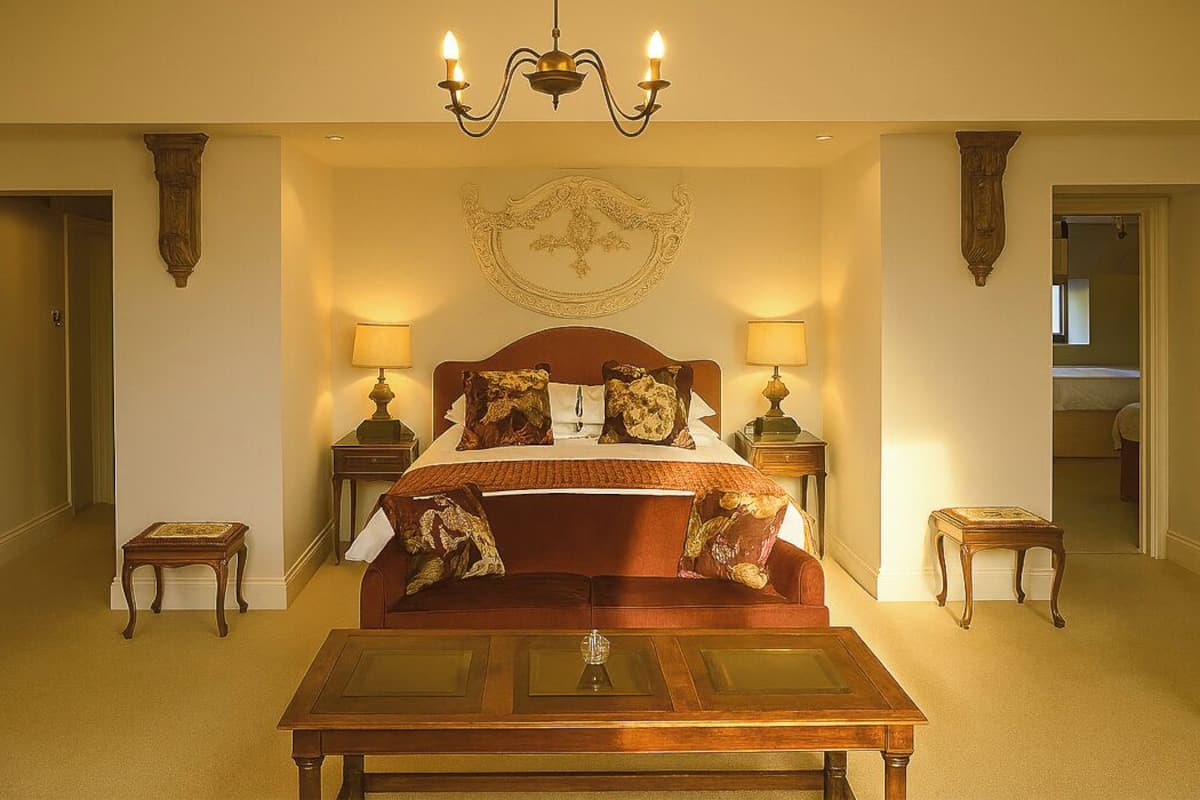 Neljän hengen perhehuone | 1 makuuhuone, allergiatestatut vuodevaatteet, tallelokero huoneessa