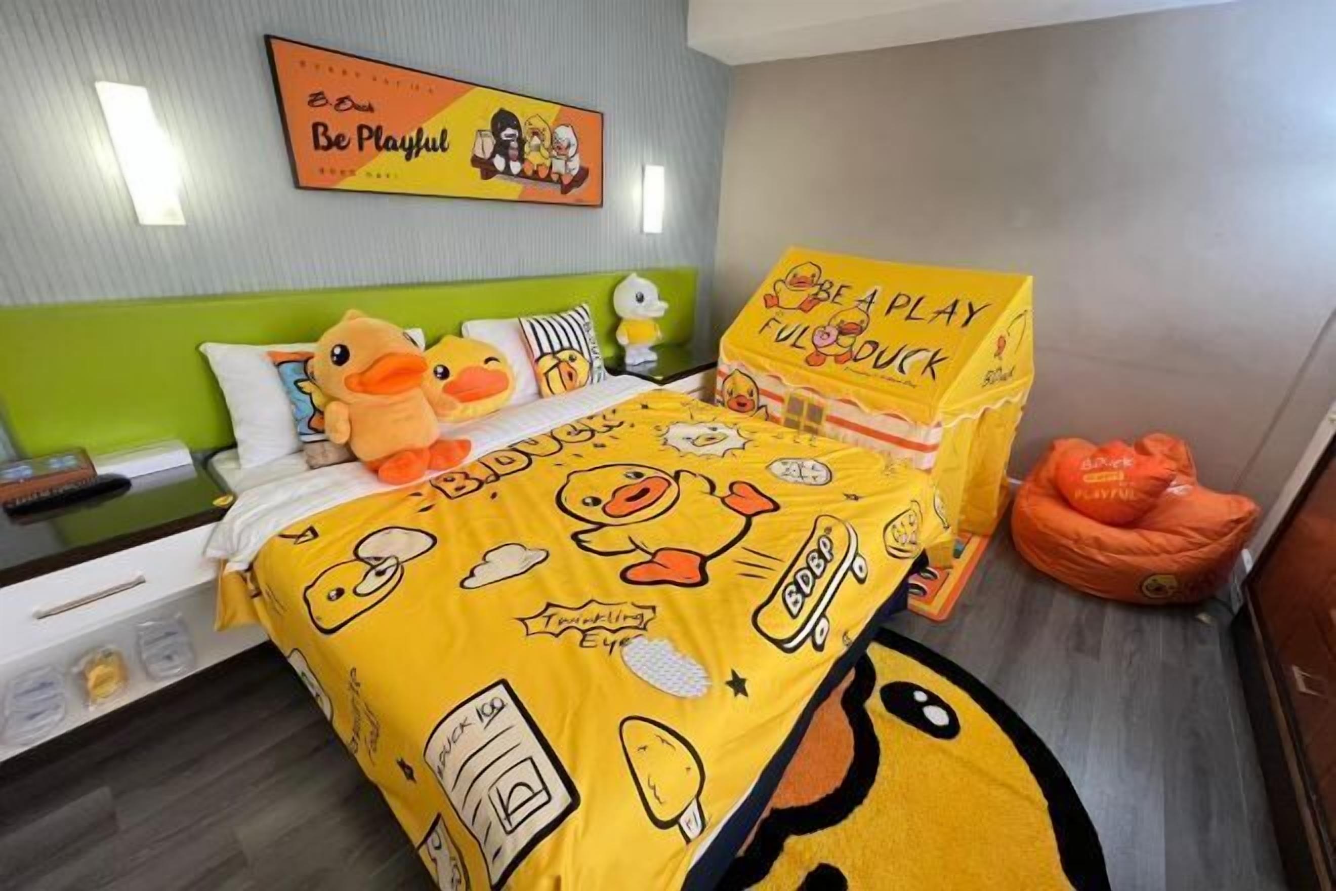 In-room safe, desk, iron/ironing board, free cribs/infant beds