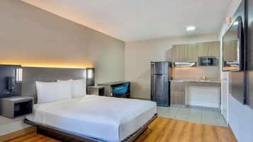 Free WiFi, bed sheets, alarm clocks