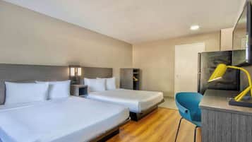 Free WiFi, bed sheets, alarm clocks