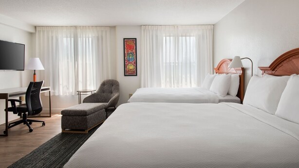 Suite, 2 Queen Beds | Premium bedding, desk, blackout curtains, iron/ironing board - TownePlace Suites by Marriott Wilmington Newark/Christiana (Newark)