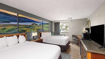 In-room safe, desk, laptop workspace, blackout drapes