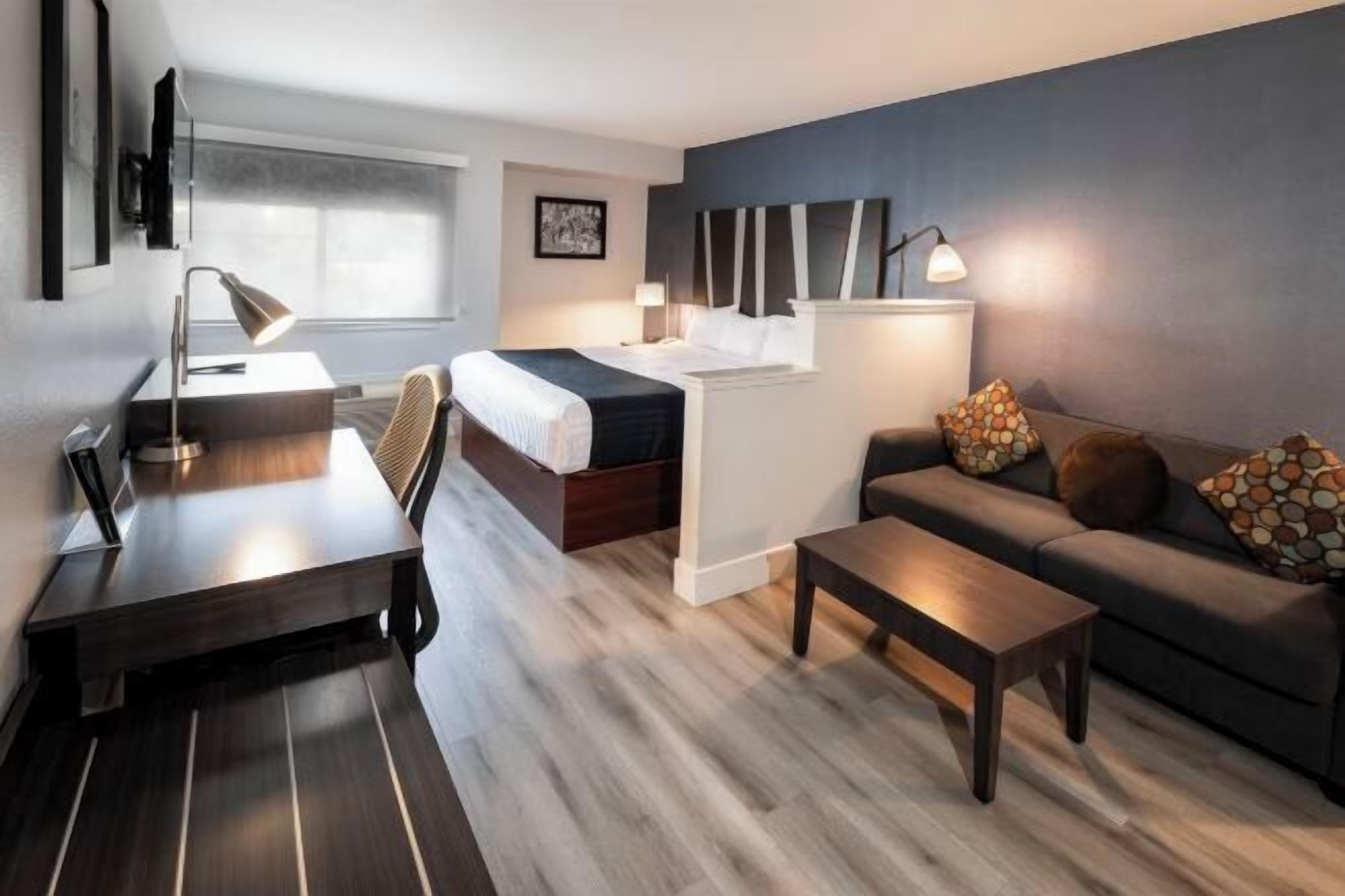 1 chambre, literie de qualité supérieure, bureau