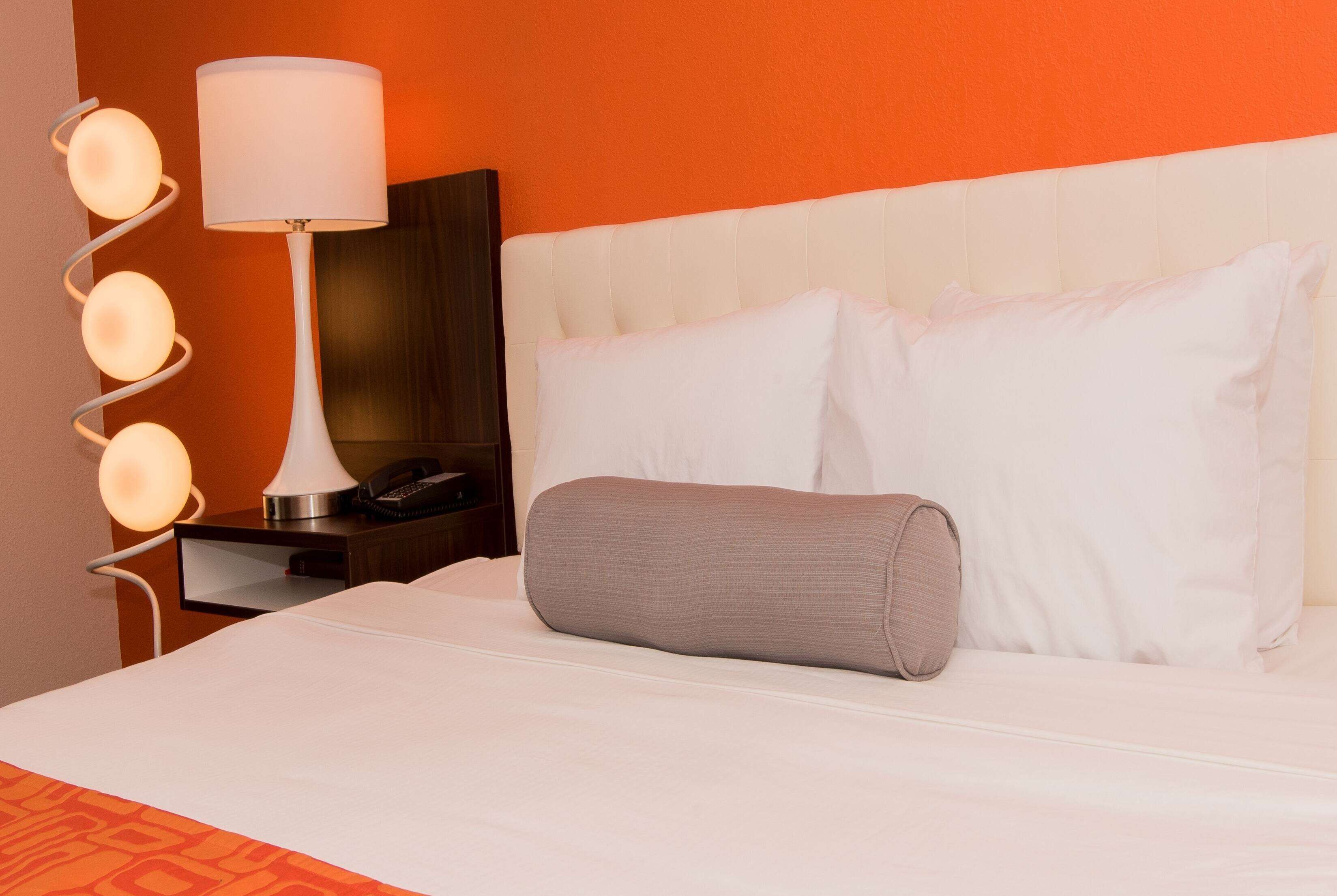 desk, laptop workspace, blackout curtains, iron/ironing board