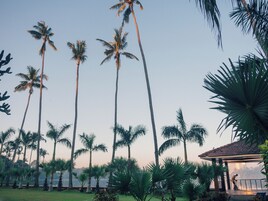 Blick von der Unterkunft