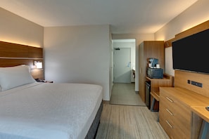 Premium bedding, memory-foam beds, in-room safe, desk