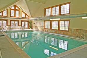 Indoor pool, outdoor pool