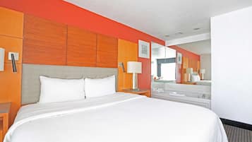 Iron/ironing board, free cots/infant beds, free WiFi, bed sheets