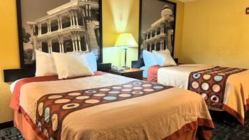 Habitación estándar, 2 camas Queen size, para fumadores | Escritorio, tabla de planchar con plancha y cunas gratuitas