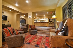 Lobby sitting area
