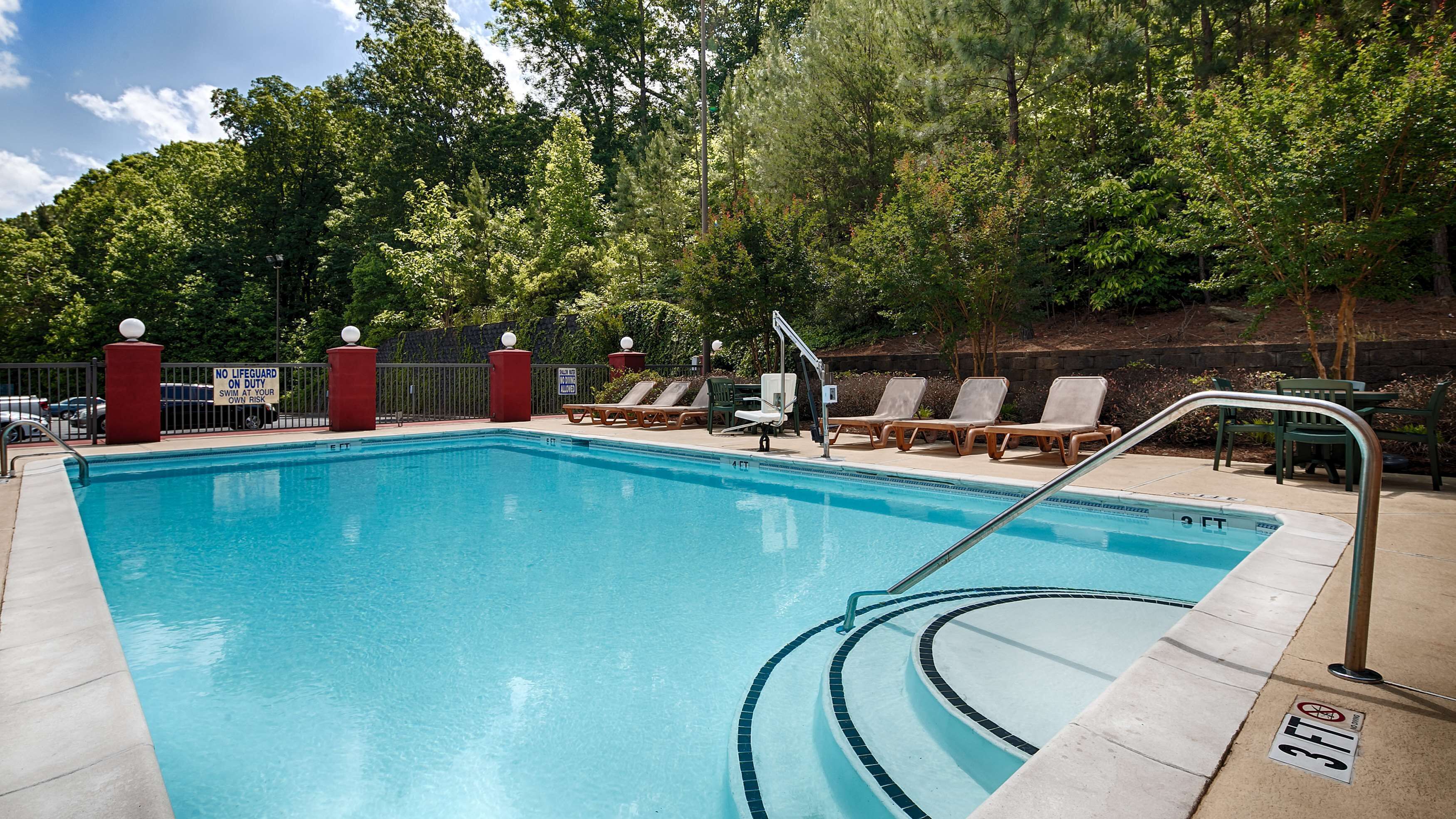 seasonal outdoor pool