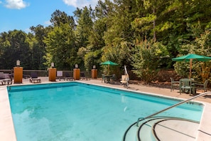 Seasonal outdoor pool