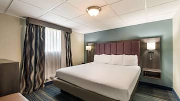 Skrivebord, skrivebord for bærbar PC og blendingsgardiner