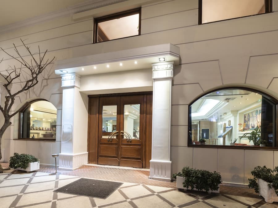 Fachada de la propiedad