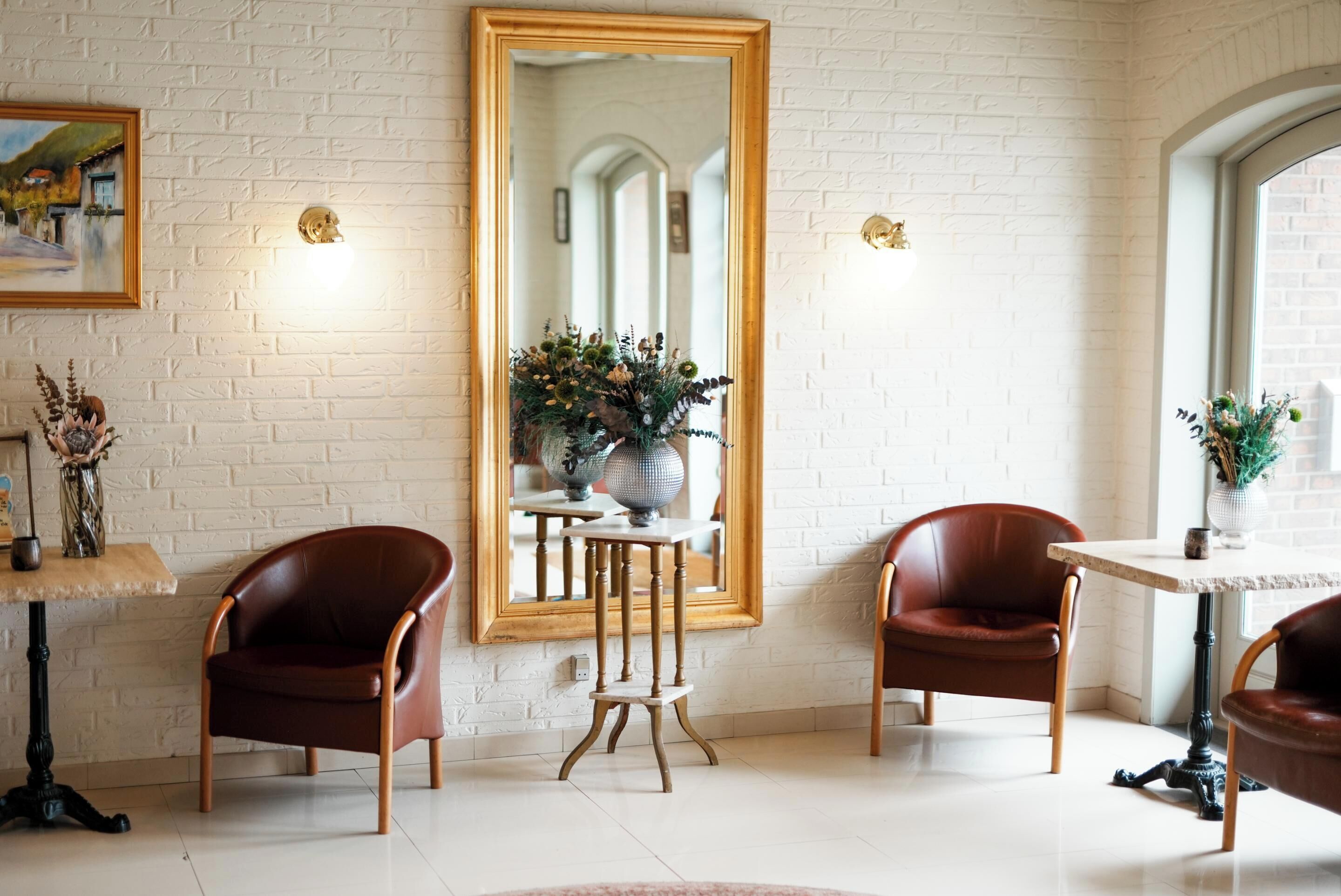 Sitteområde i lobbyen