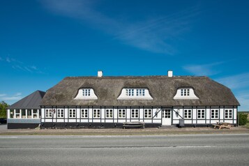 Overnatningsstedets facade