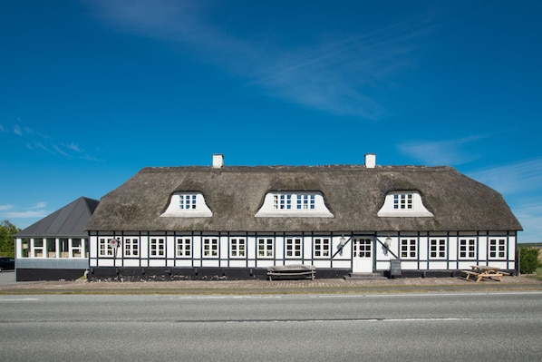 Overnatningsstedets facade