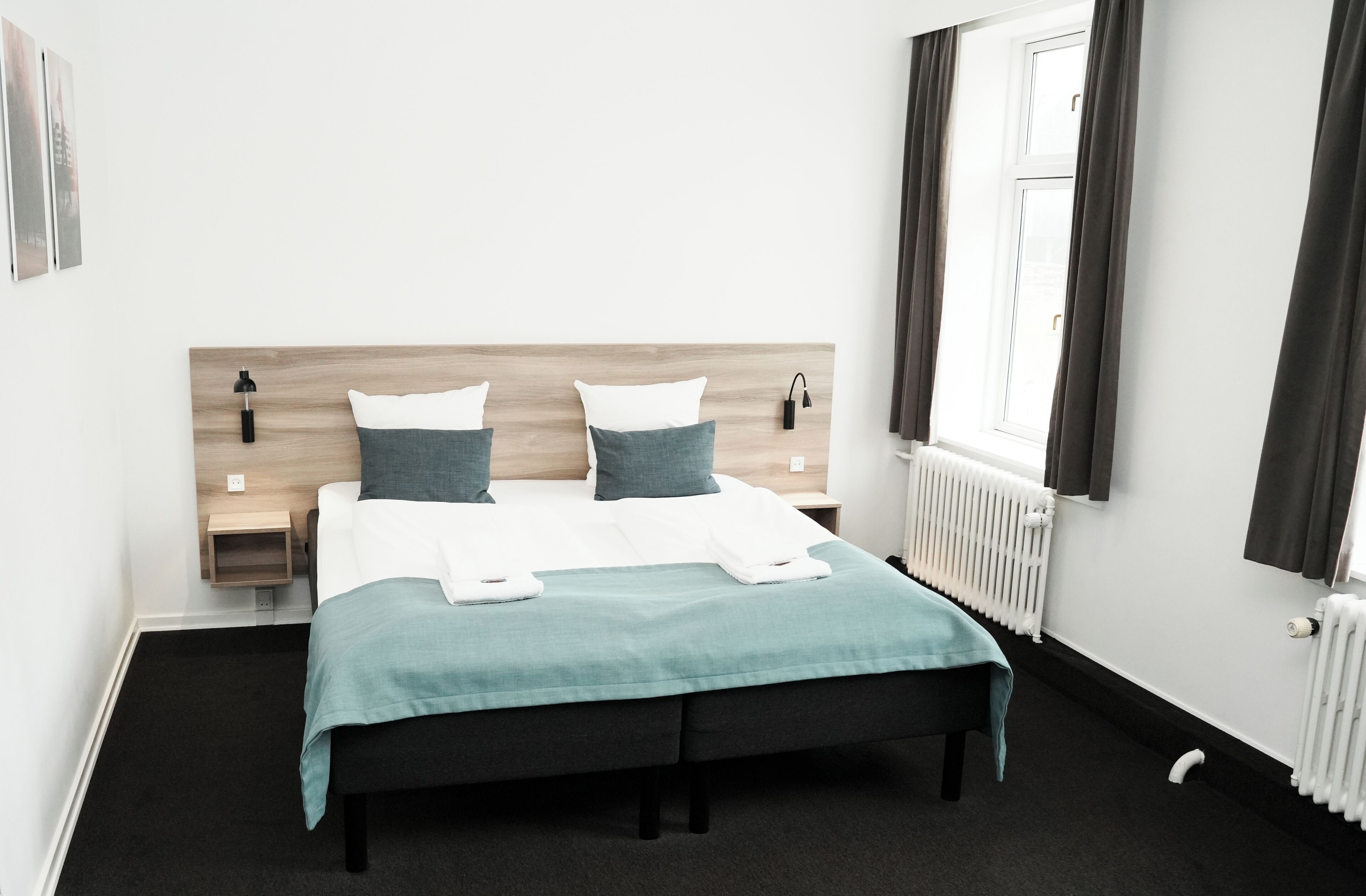 comfort double room | desk, blackout curtains, iron/ironing board, free wifi