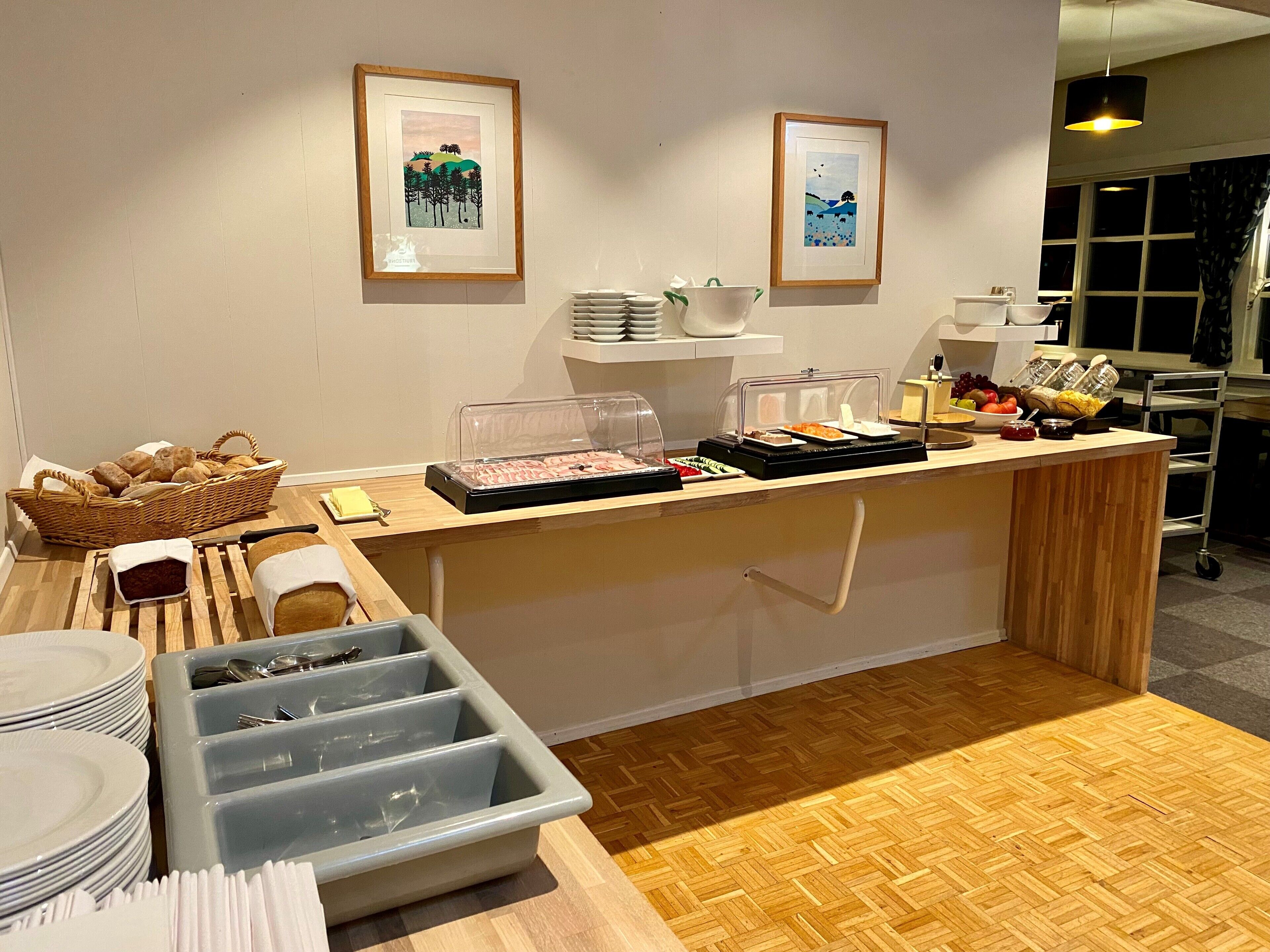 Dagelijks continentaal ontbijt inbegrepen