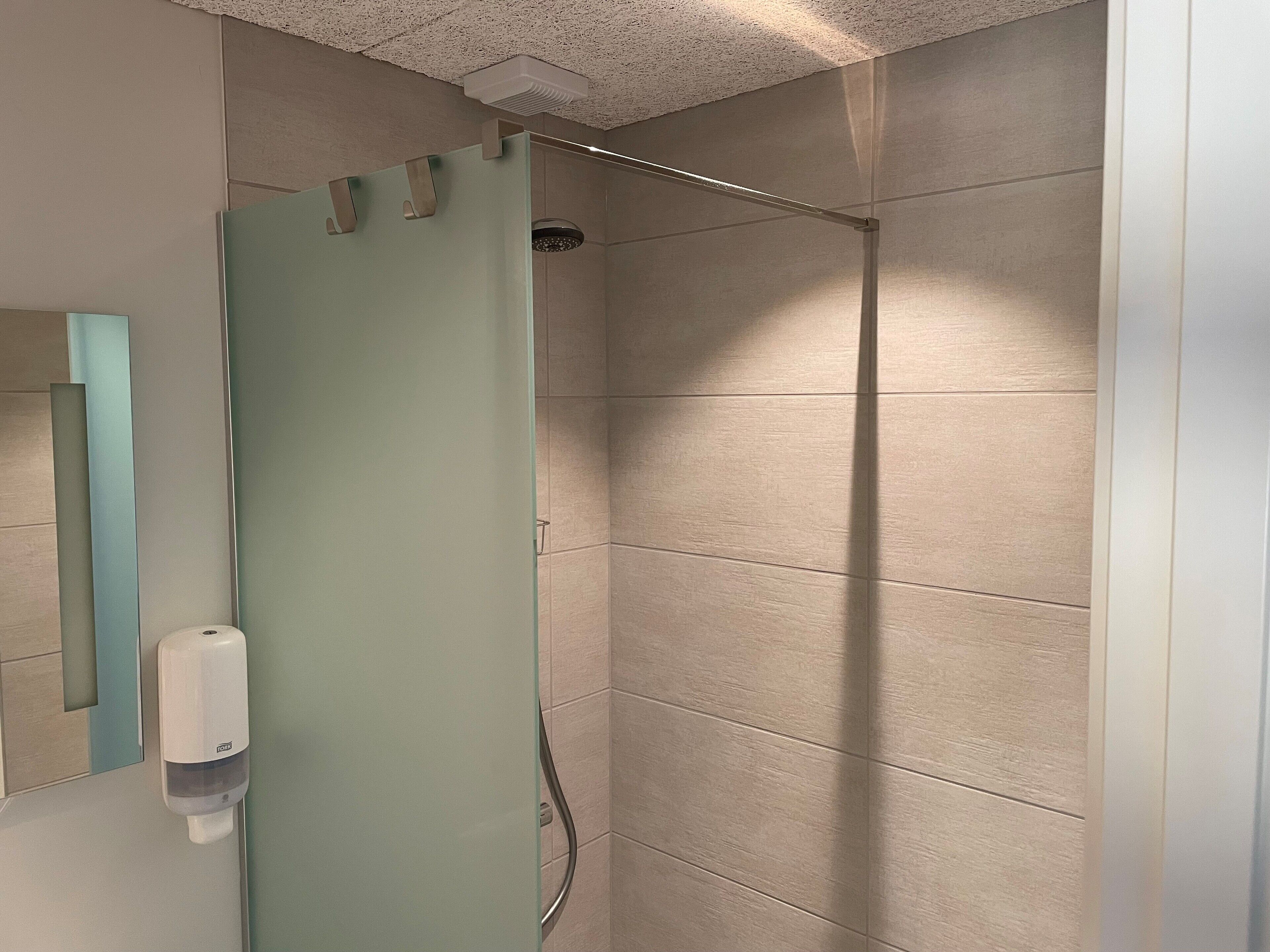 Dusche, Handtücher