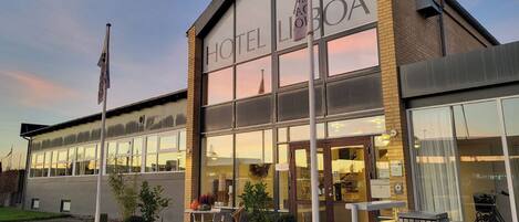 Fassade der Unterkunft