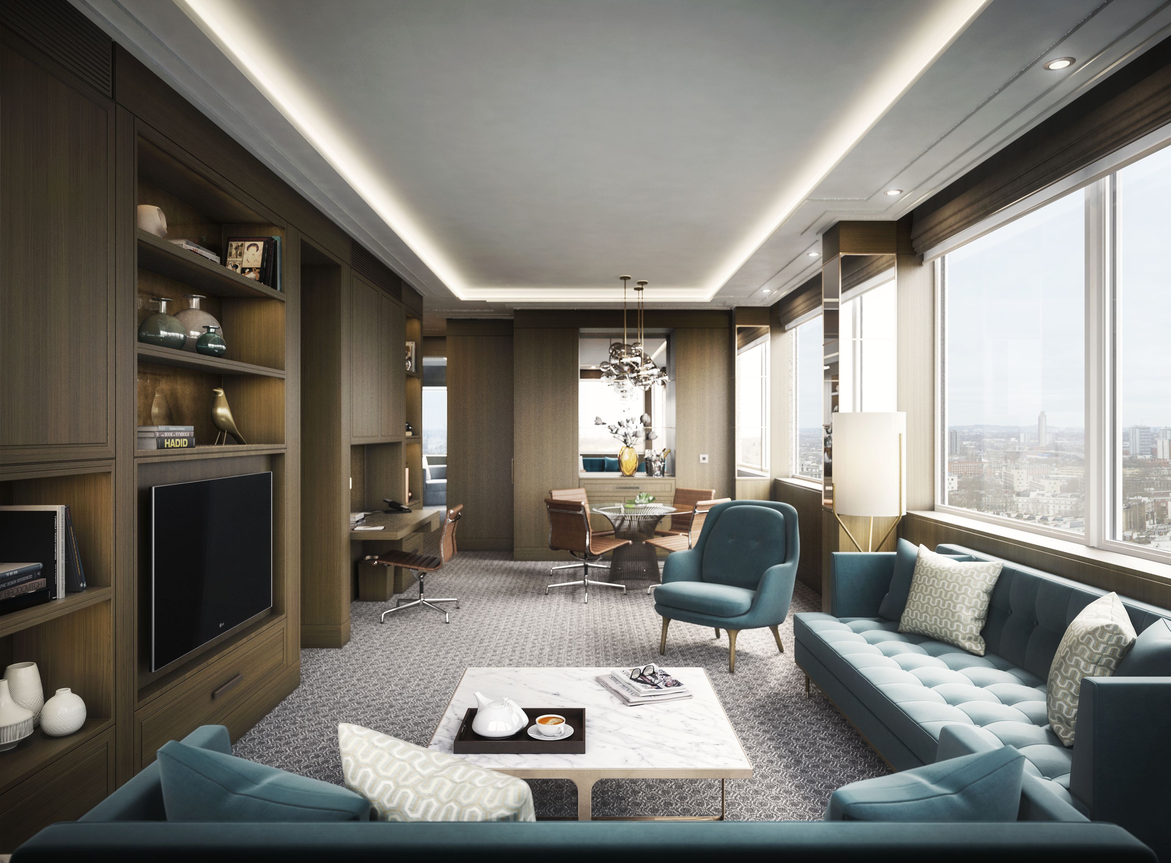 55-inch lcd tv with satellite channels, tv