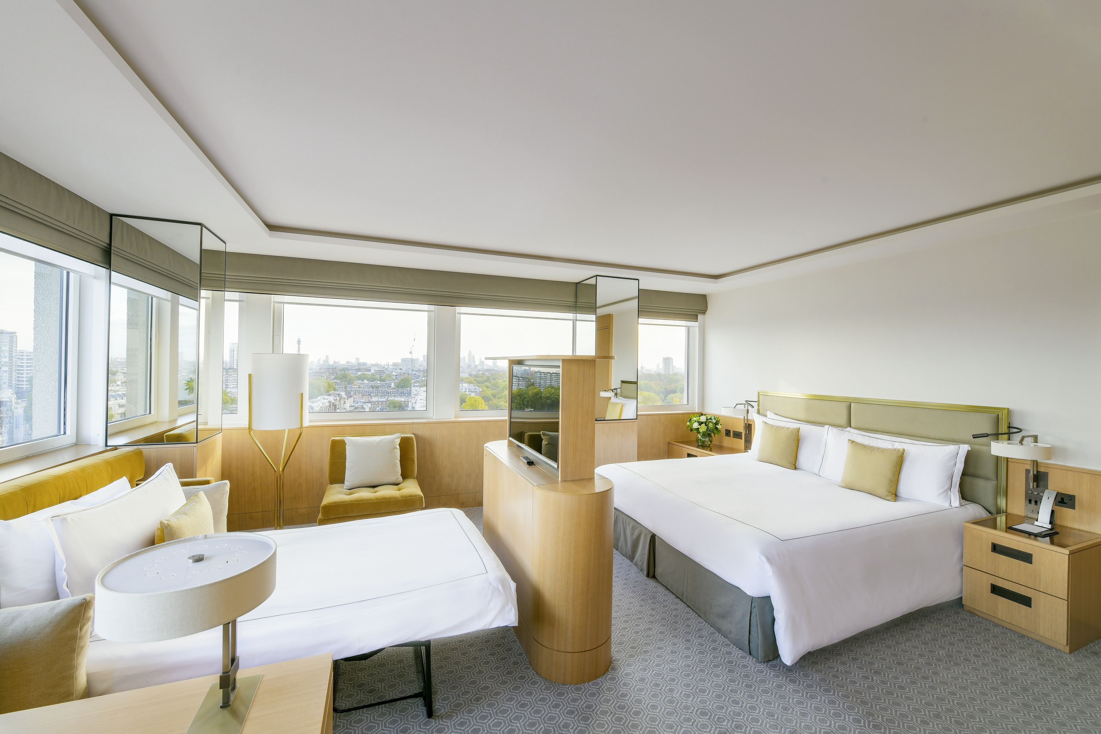 Premium bedding, minibar, in-room safe, desk