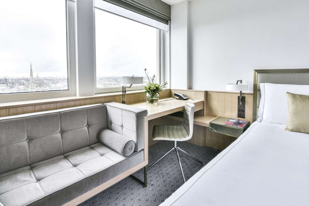 Premium bedding, minibar, in-room safe, desk