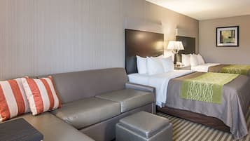 Desk, iron/ironing board, rollaway beds, free WiFi