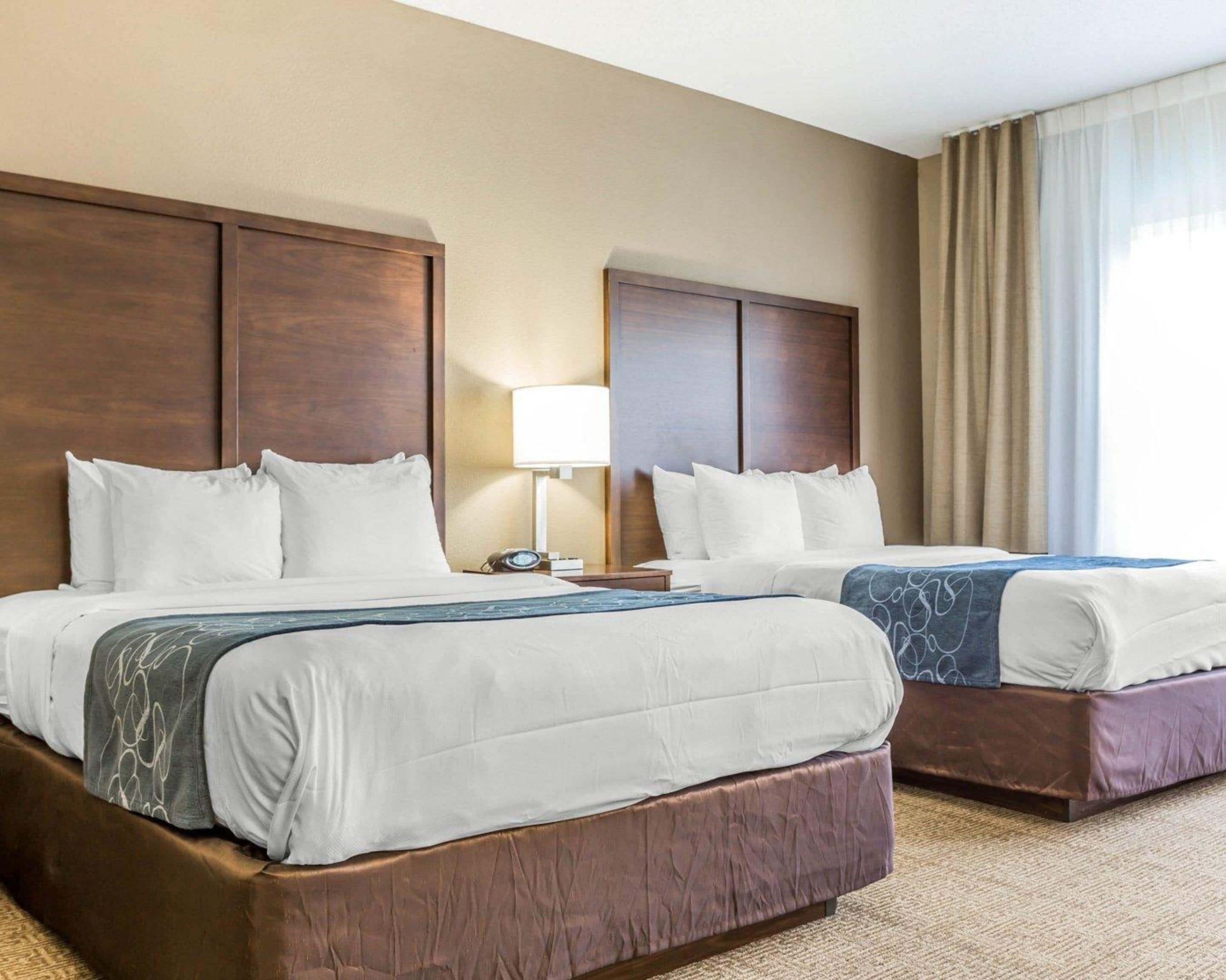 blackout curtains, iron/ironing board, free cots/infant beds