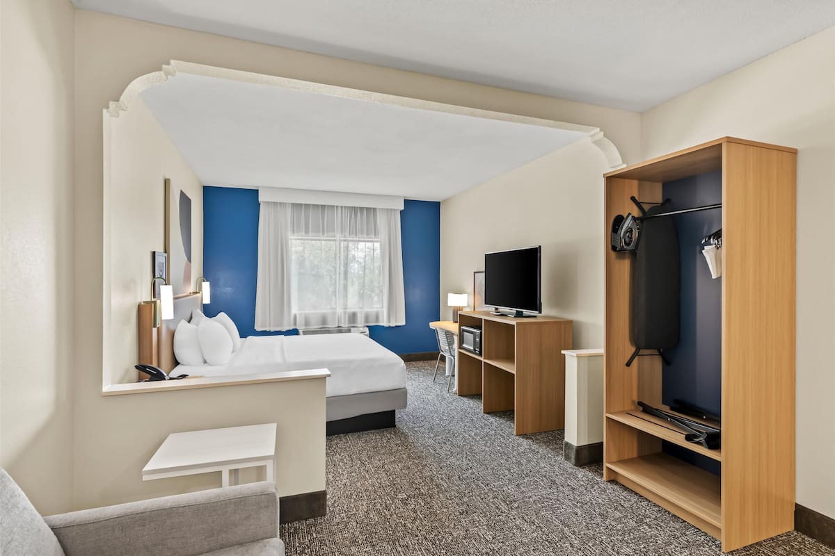 Room, 1 King Bed with Sofa bed | In-room safe, desk, iron/ironing board, free WiFi