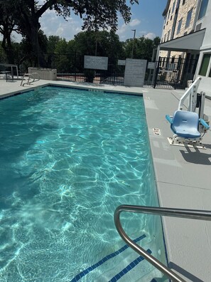 Seasonal outdoor pool