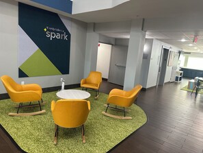 Lobby sitting area