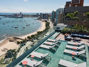 Piscina en la azotea