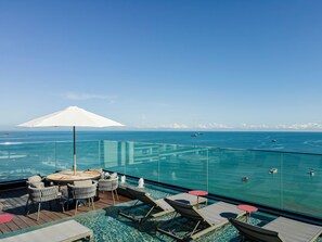 Piscina en la azotea