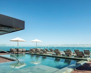 Rooftop pool
