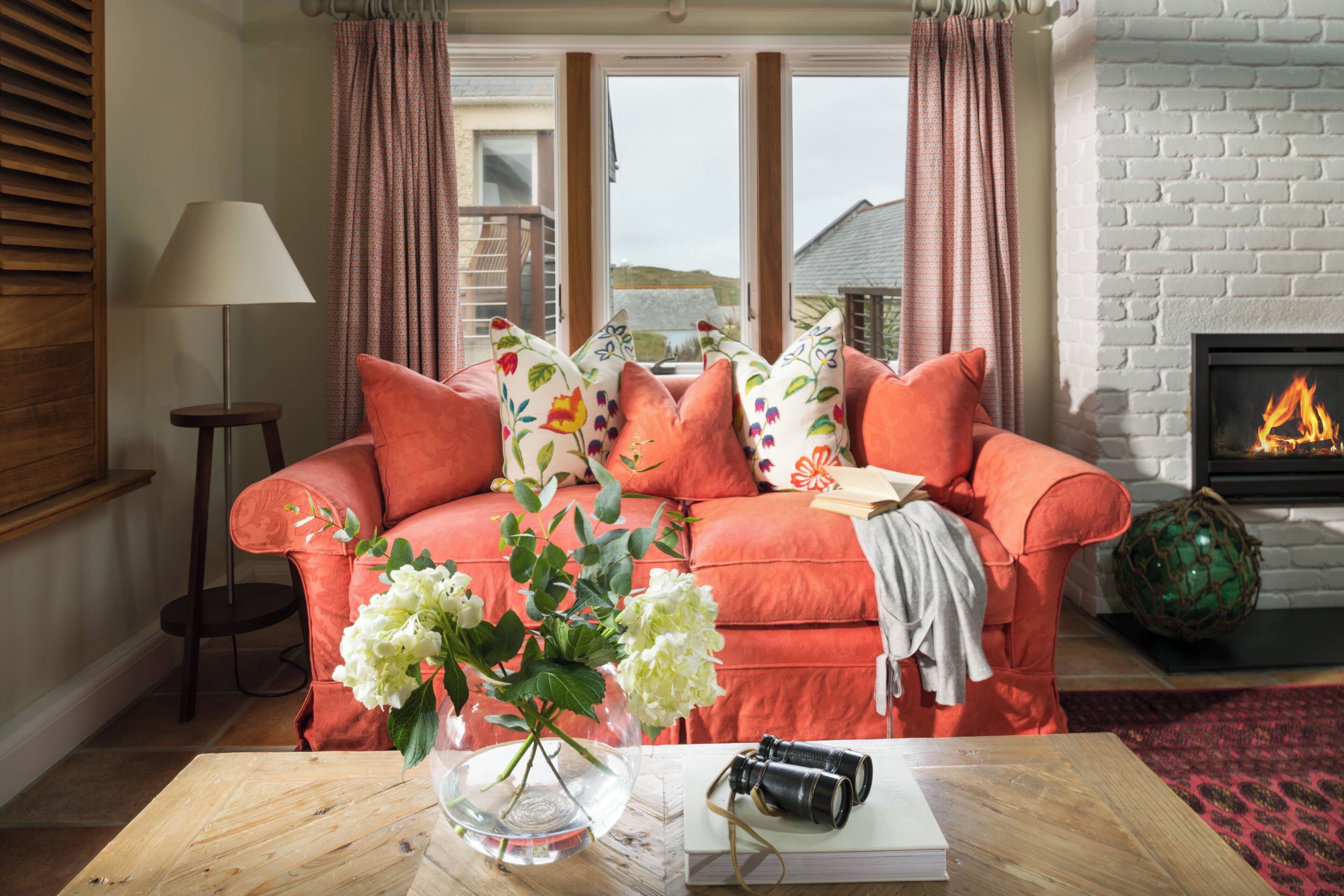 Cottage, 1 Bedroom (Village View) | Living area | Flat-screen TV