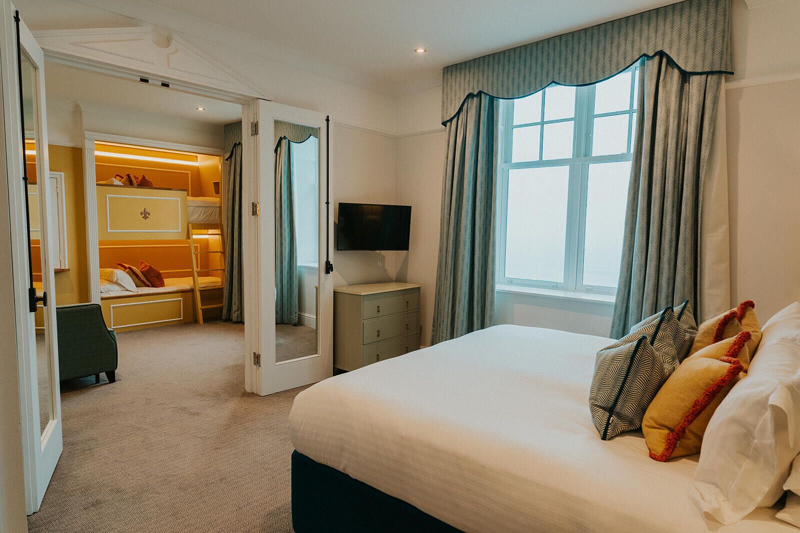Family Suite, Ocean View | Premium bedding, in-room safe, WiFi