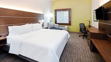 In-room safe, desk, laptop workspace, iron/ironing board