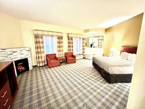 Kamer, 1 kingsize bed, niet-roken | Een bureau, een strijkplank/strijkijzer, babybedden (toeslag)