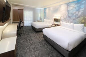 In-room safe, desk, blackout drapes, iron/ironing board