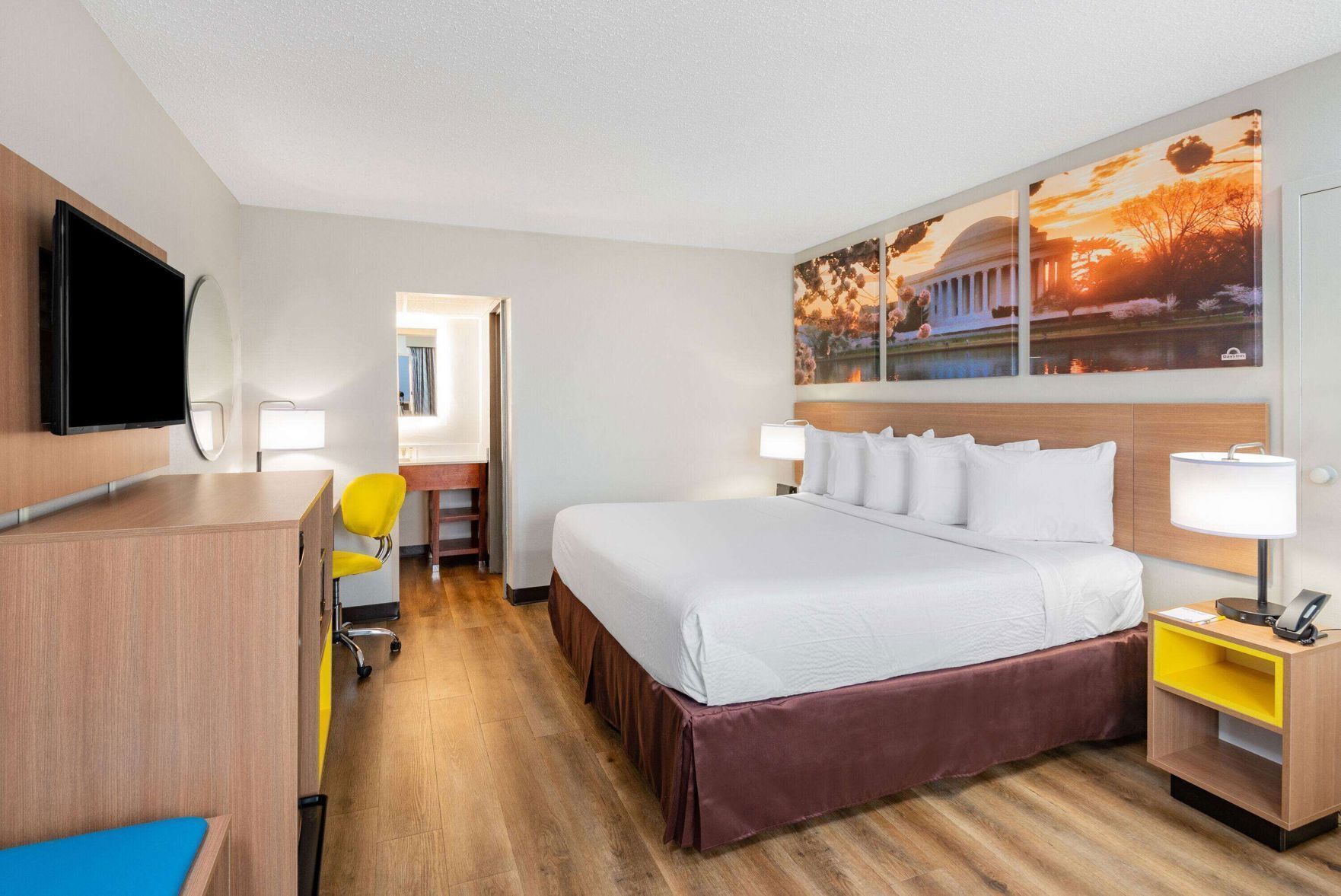 In-room safe, desk, iron/ironing board, free cribs/infant beds