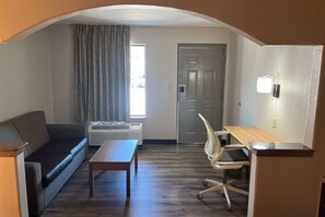Desk, iron/ironing board, free WiFi, bed sheets