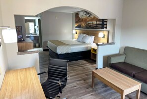 Desk, iron/ironing board, free WiFi, bed sheets