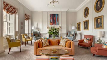 Sitteområde i lobbyen