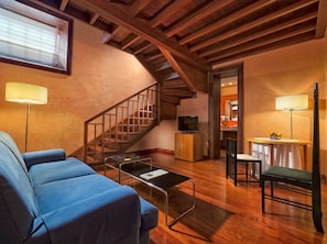 1 habitación, ropa de cama de alta calidad y minibar 